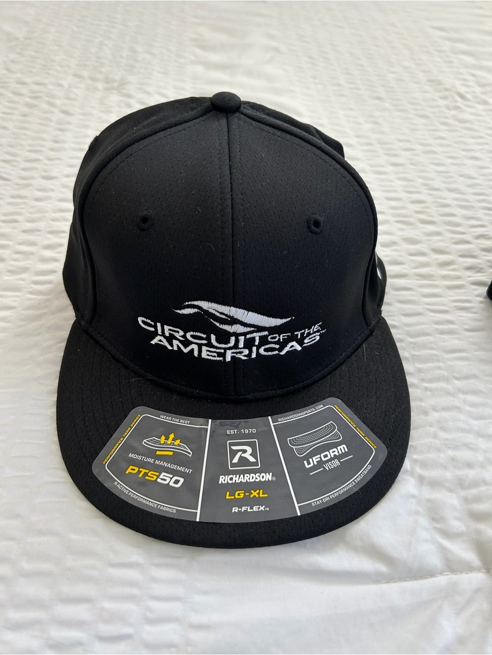Richardson Circuit of The Americas Black Snapback Hat